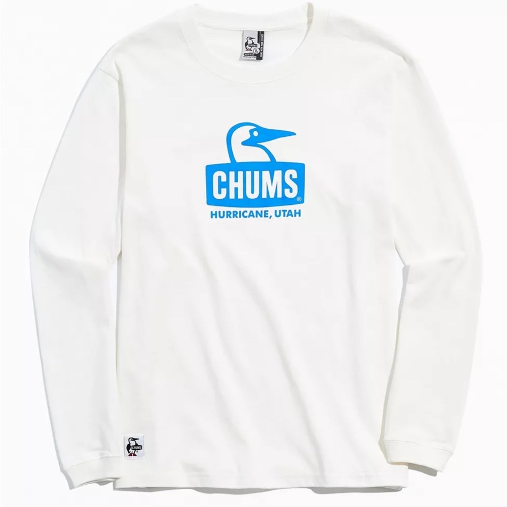 New🌟UO-Rare-Chums Booby Face Long Sleeve Tee-Blue